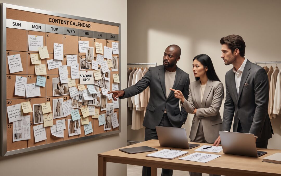 The Content Calendar Mistake Clothing Brands Make Before a Seasonal Drop